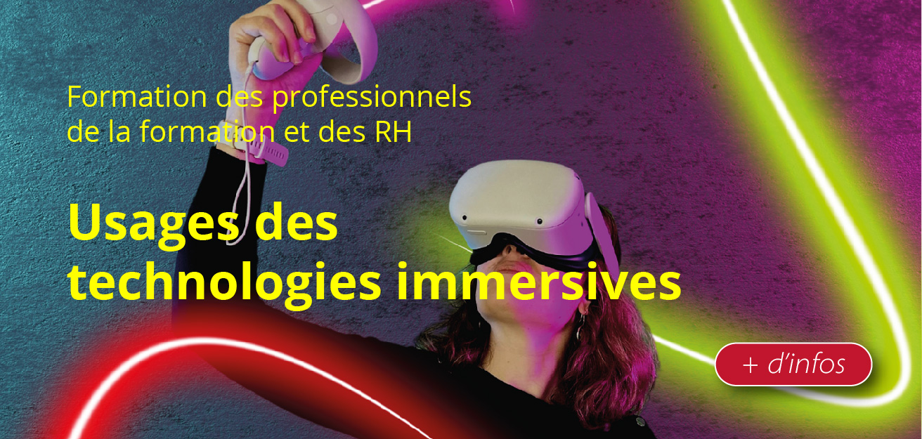  usages des technologies immersives destinés aux professionnels de la formation et des RH