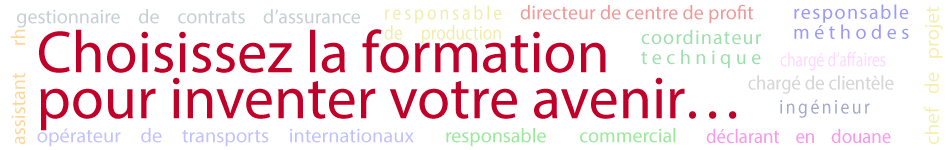 Choisissez la formation pour inventer votre avenir